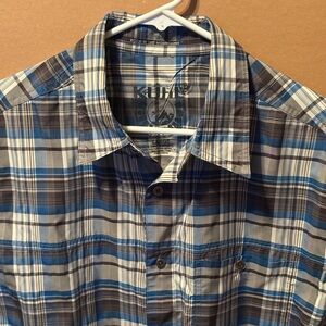 Kuhl Mens Shirt Blue Size L